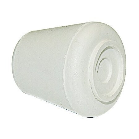 6 Pack - Furniture Leg Tip, Off White Rubber, 1/2-In., 4-Pk. -F31923TV